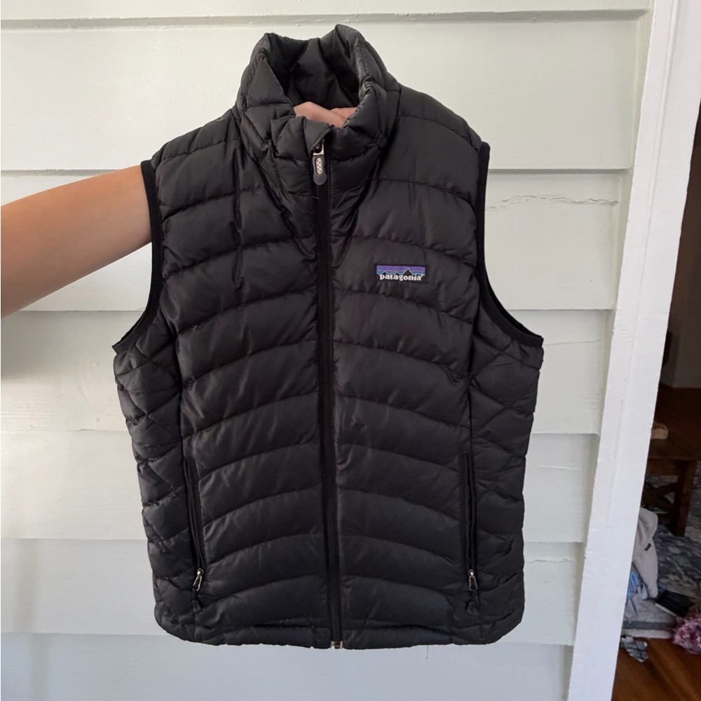 Patagonia Black Quilted Puffer Vest